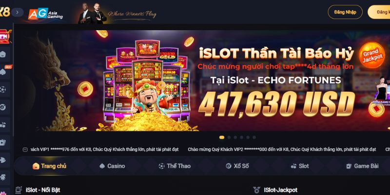 Tổng quan về nhà cái K8, K8 Casino, K8 Vina